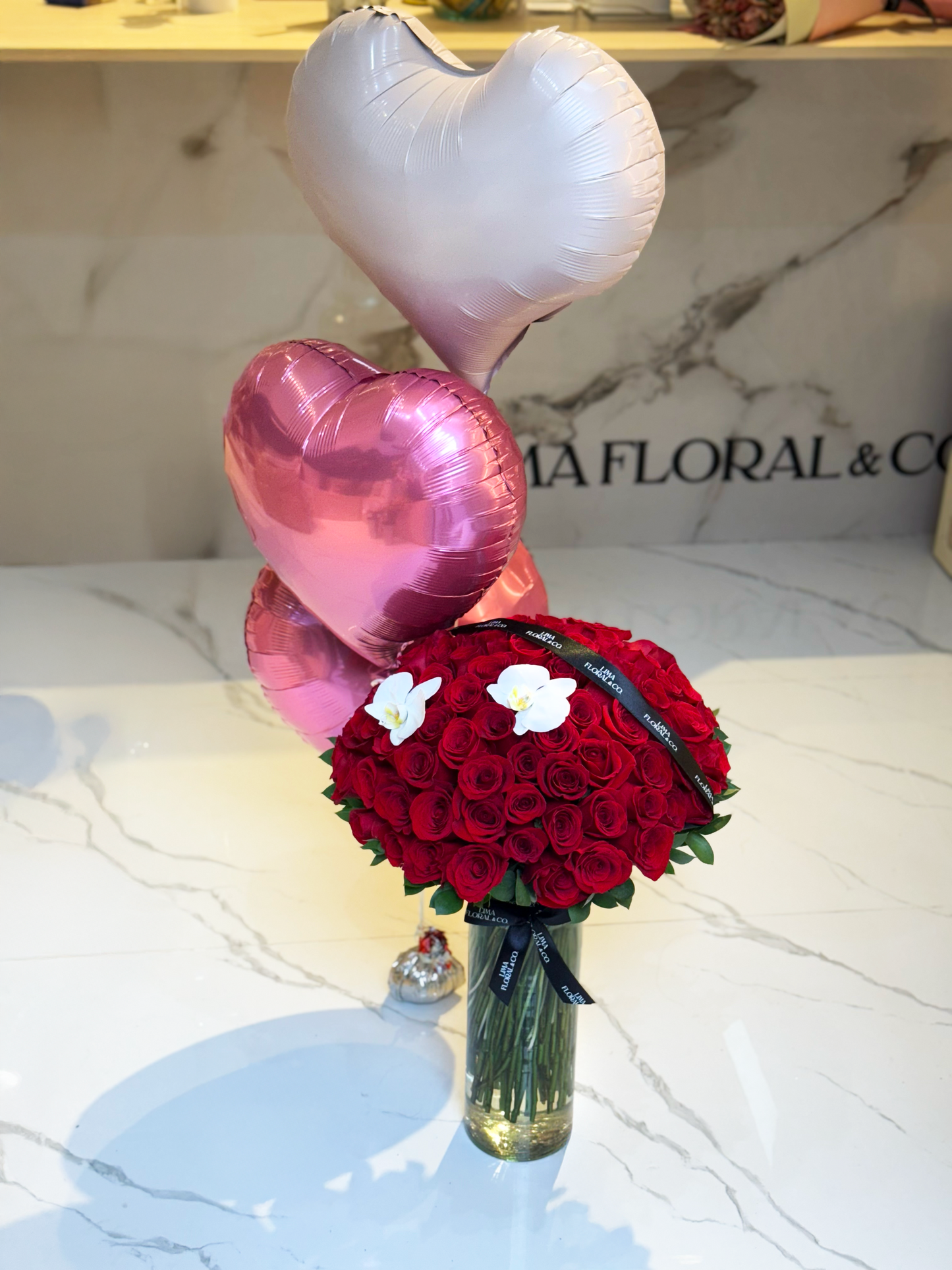 Jarrón XL 100 + Globos