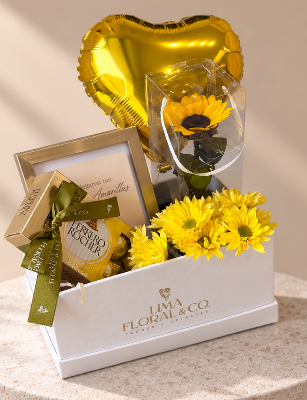 Gift Box Girasol Eterno