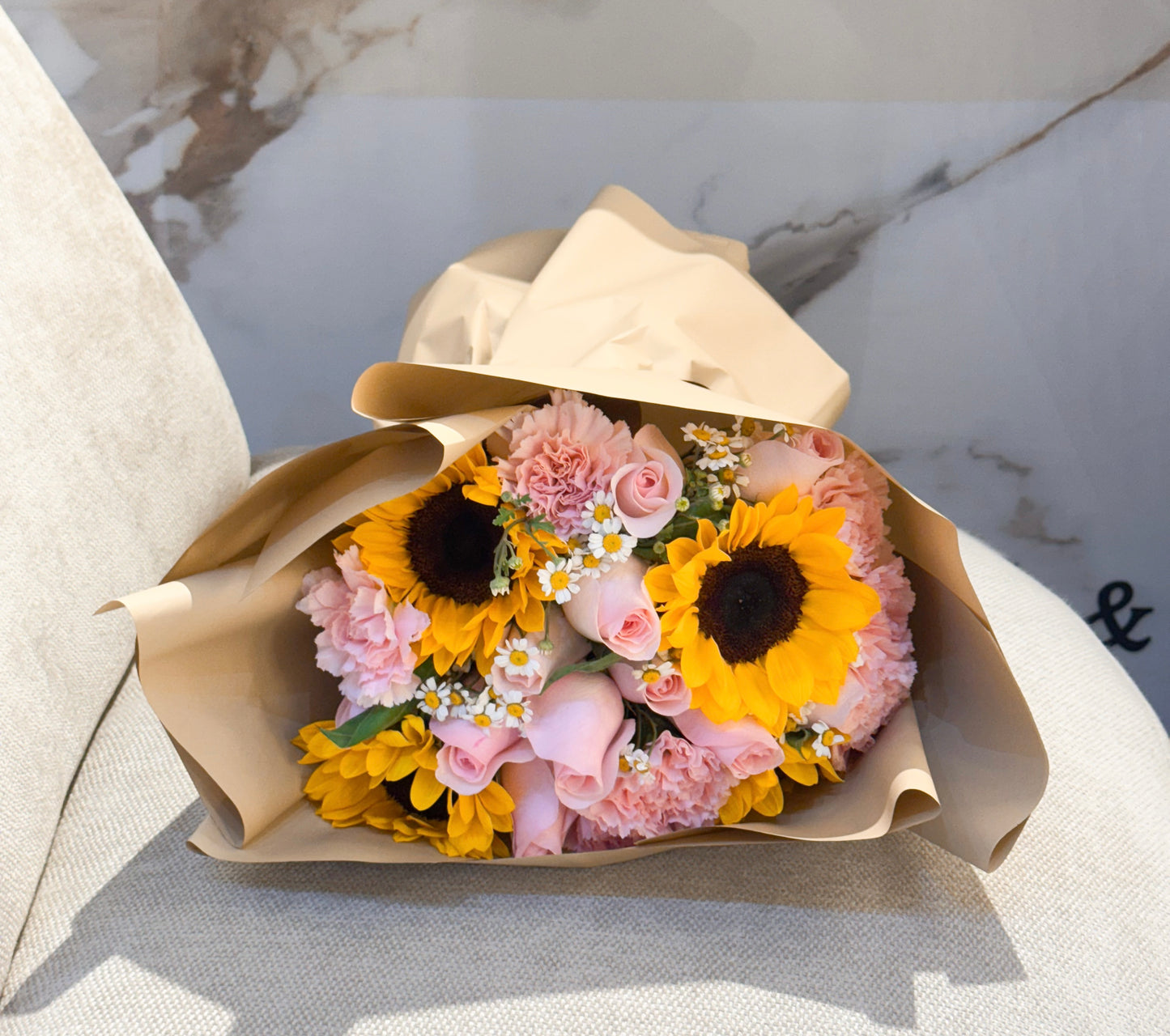 Ramo Catalina: Girasoles
