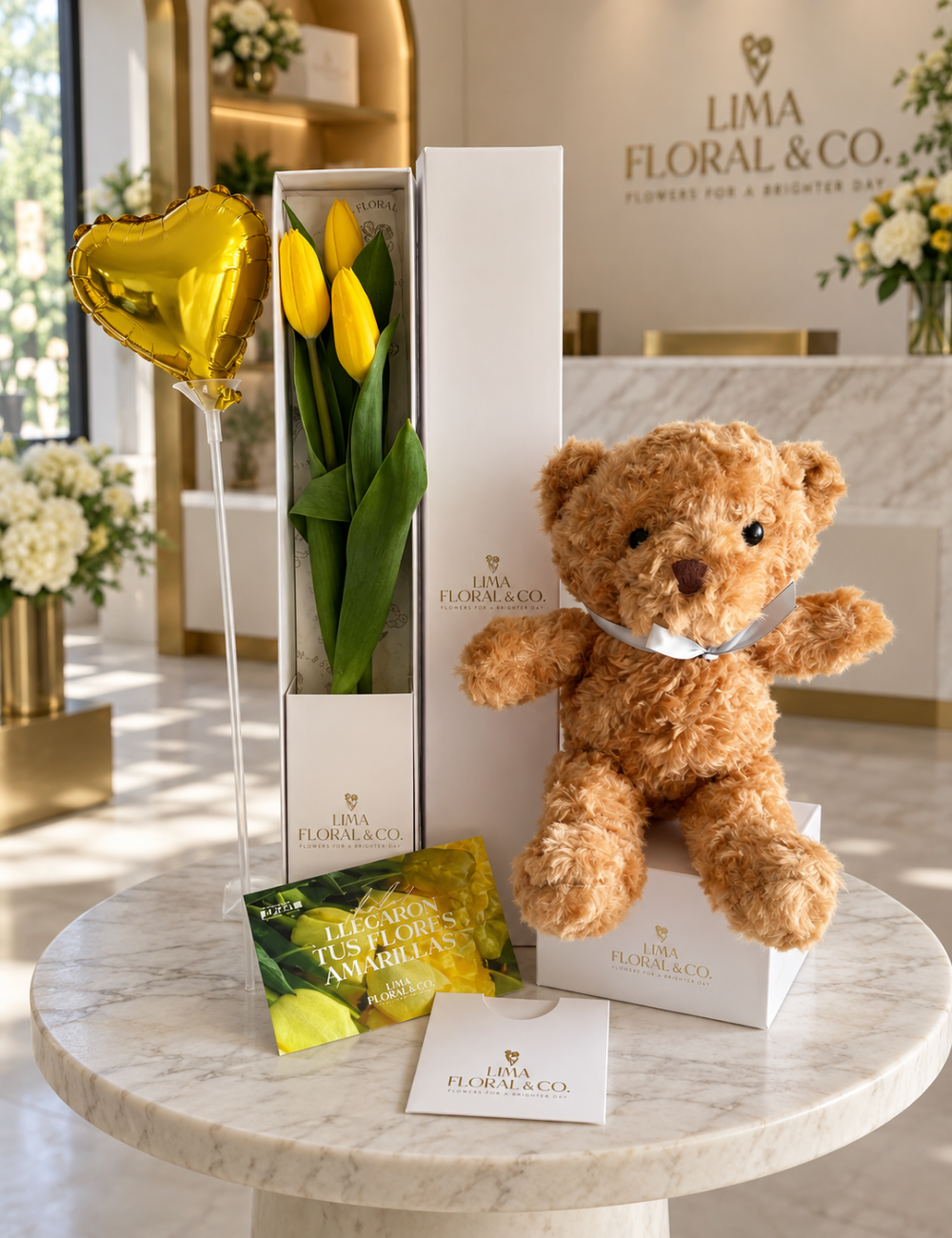 Pack regalo 3 - Flores Amarillas