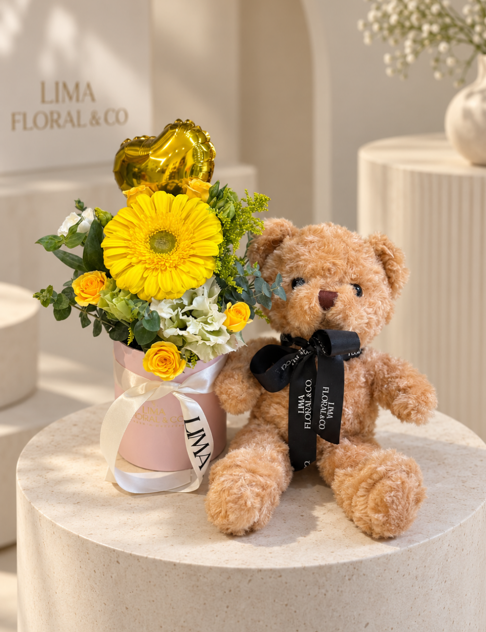 Pack regalo 4 - Flores Amarillas