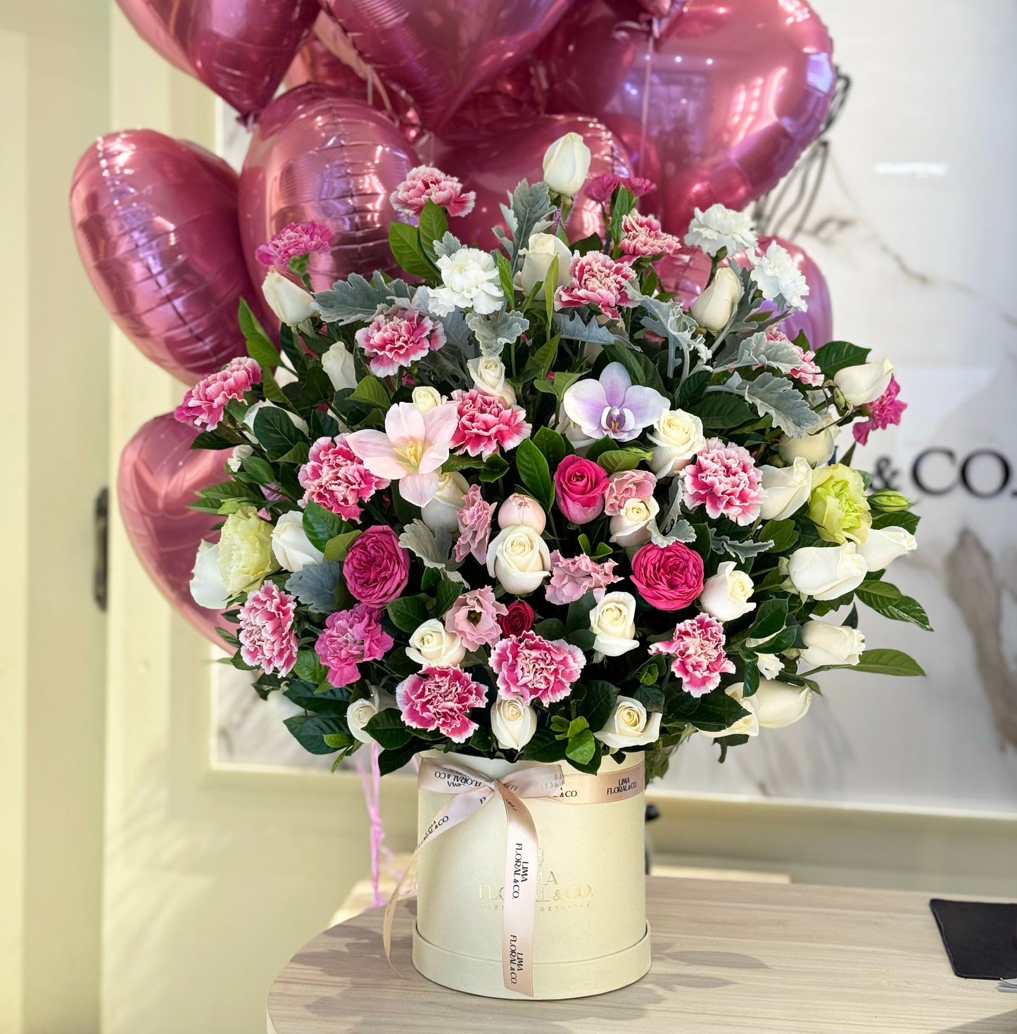 Premium Box Rosa