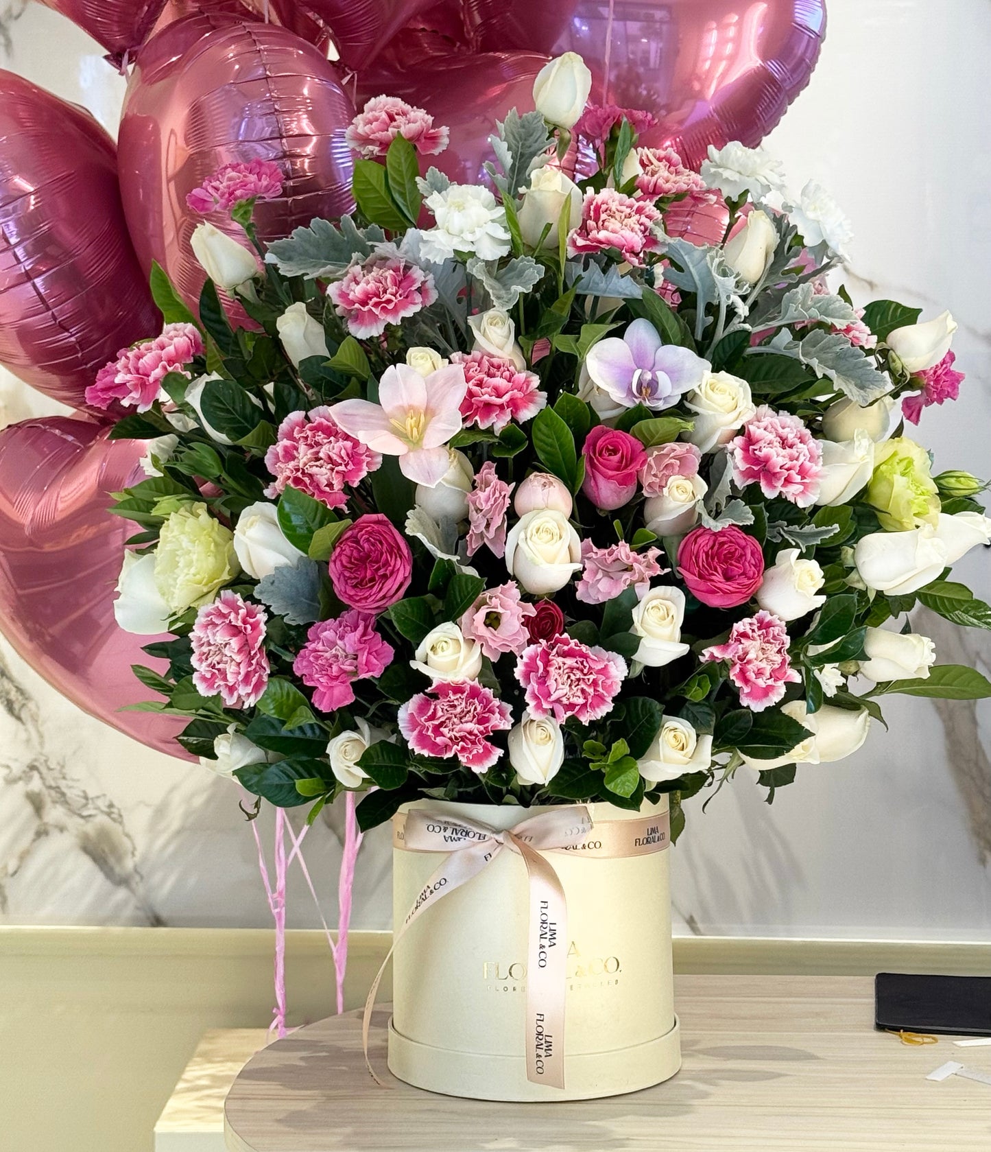 Premium Box Rosa