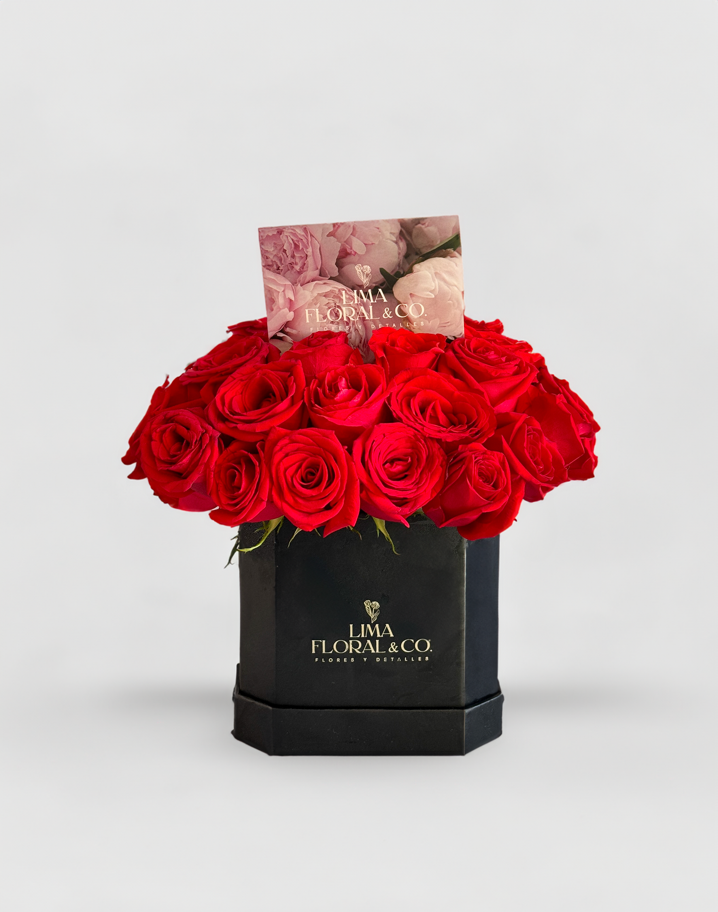 Mini Luxury Box 40 Rosas