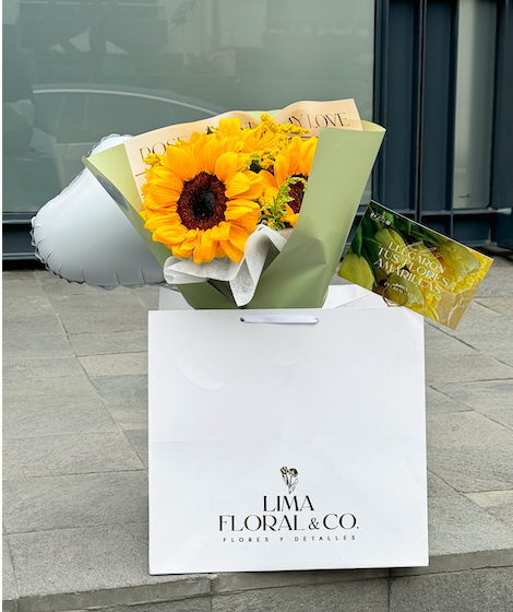 Ramo Sol 6 Girasoles - Flores Amarillas