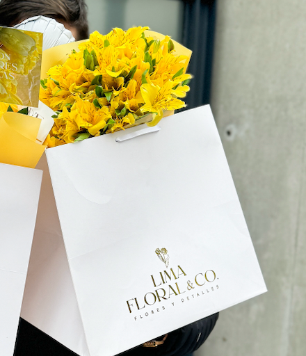 Ramo Astromelias Amarillas - Flores Amarillas