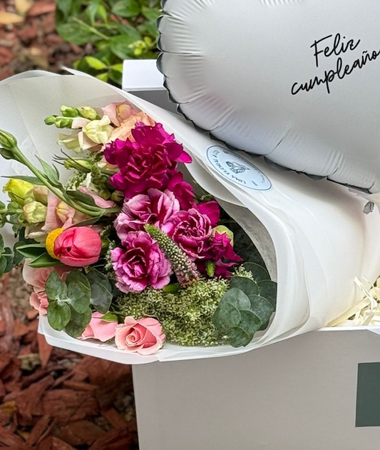 Mini ramo - mix tulipán