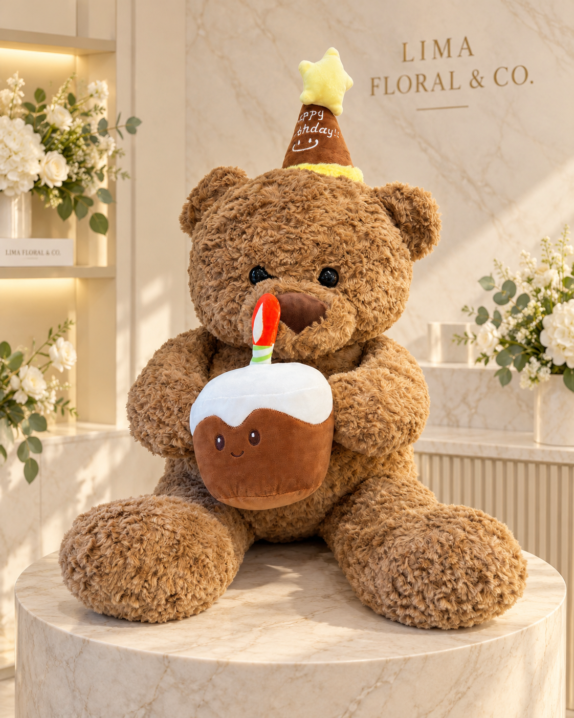 Osito De Peluche Cumpleañero Grande