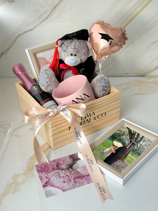 Gift Box Congrats: Graduación Pack de Regalo Graduada
