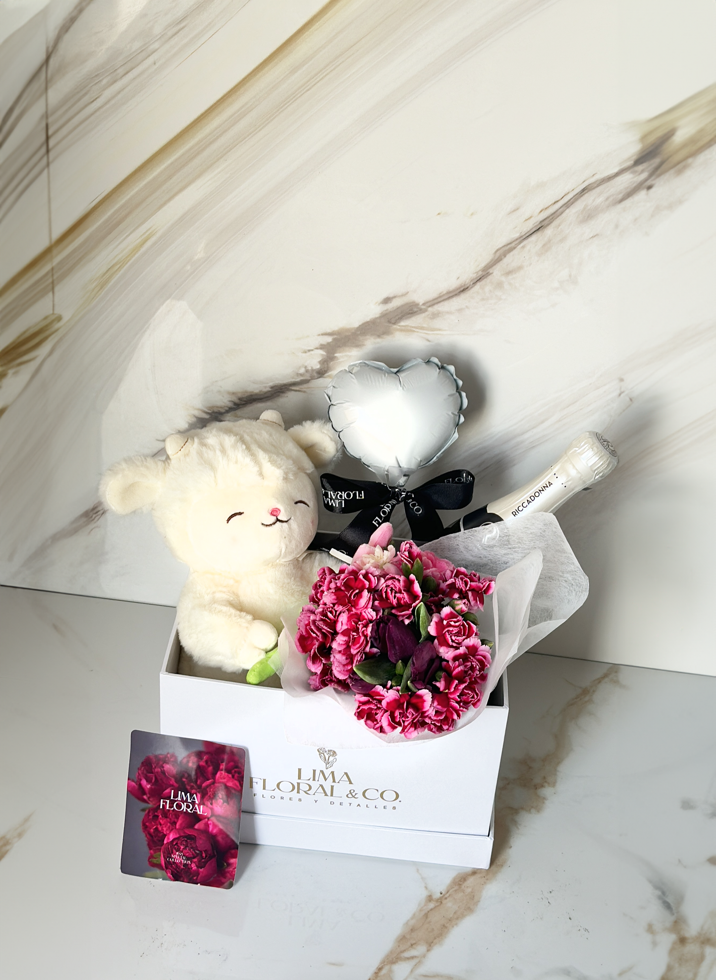 Pack Tulipán - caja de regalo ovejita tulipán.