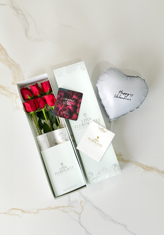 Caja 6 Rosas