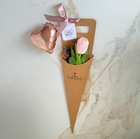Tulipán - Cono Lima Floral