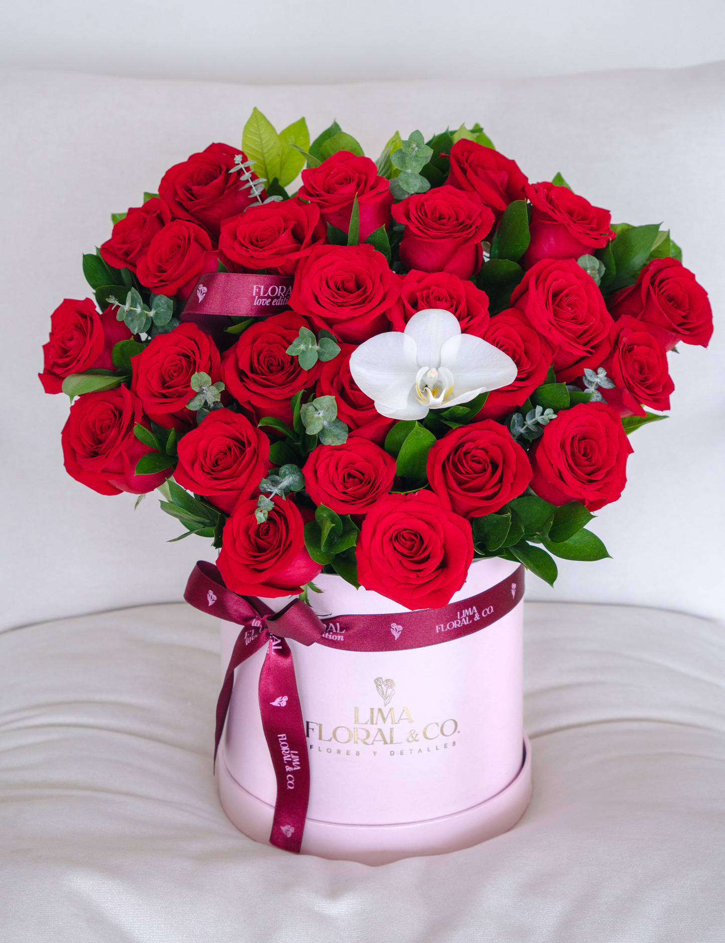 Jardín de rosas - Caja Rosada