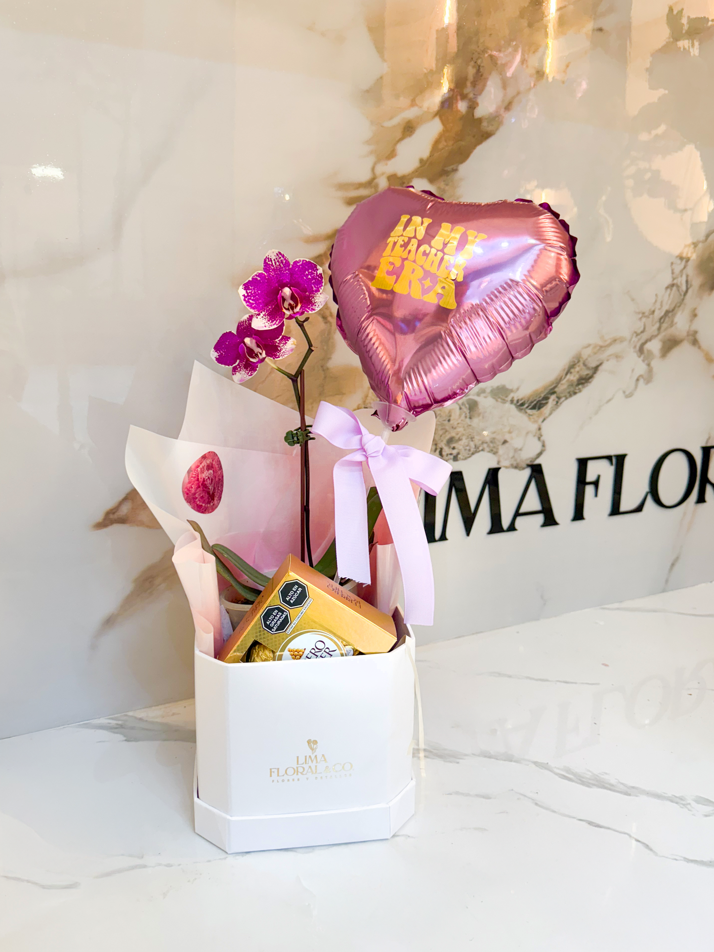 Orchid & Ferrero : pack de regalo - Día del Maestro
