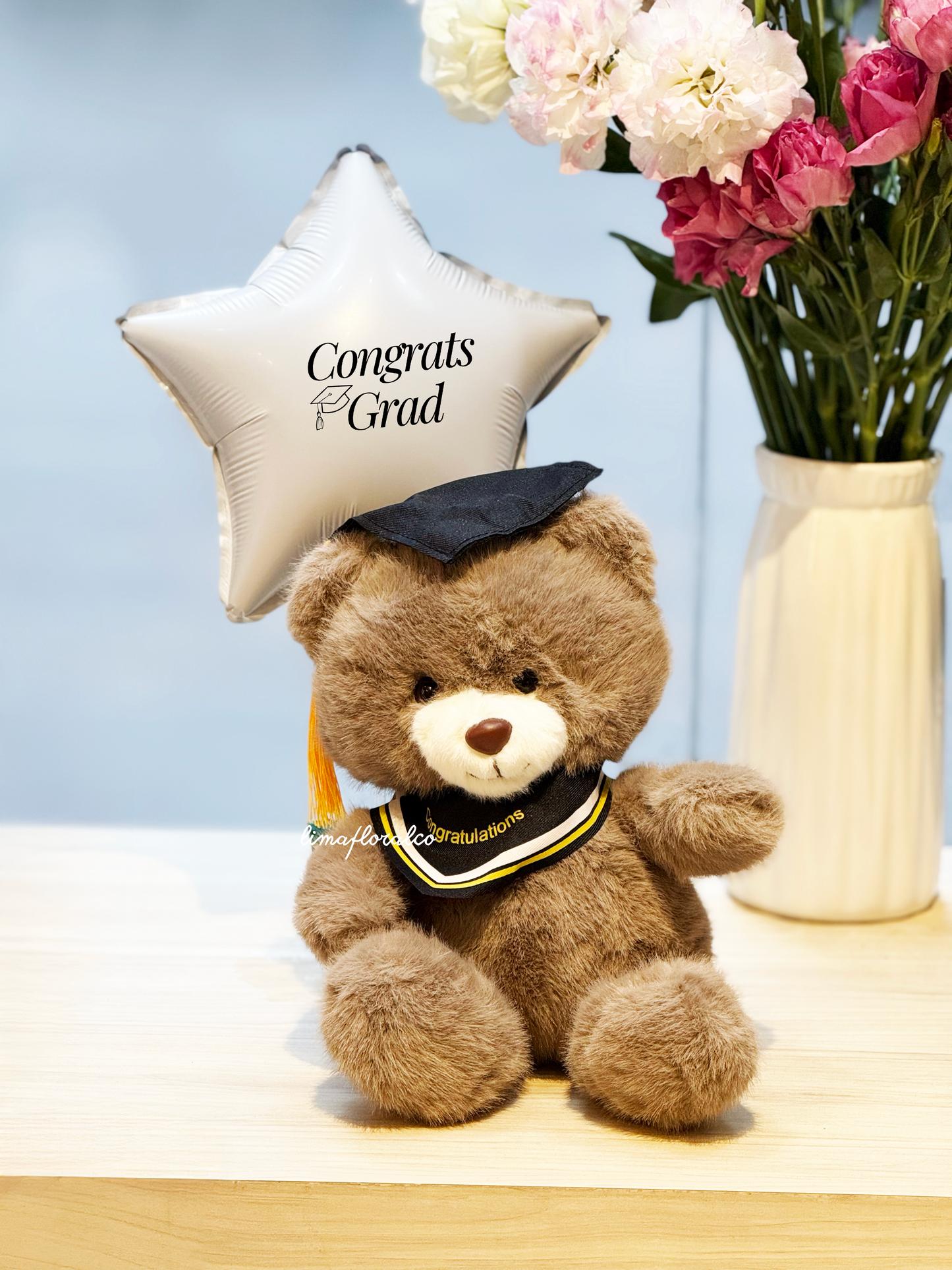 Osito Tommy Graduado - Peluche Graduación