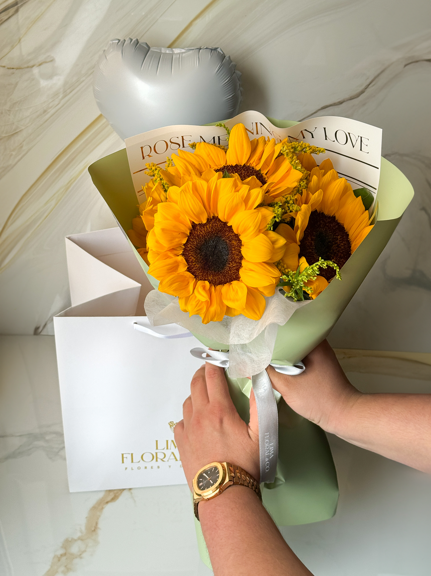 Ramo Sol 6 Girasoles - Flores Amarillas