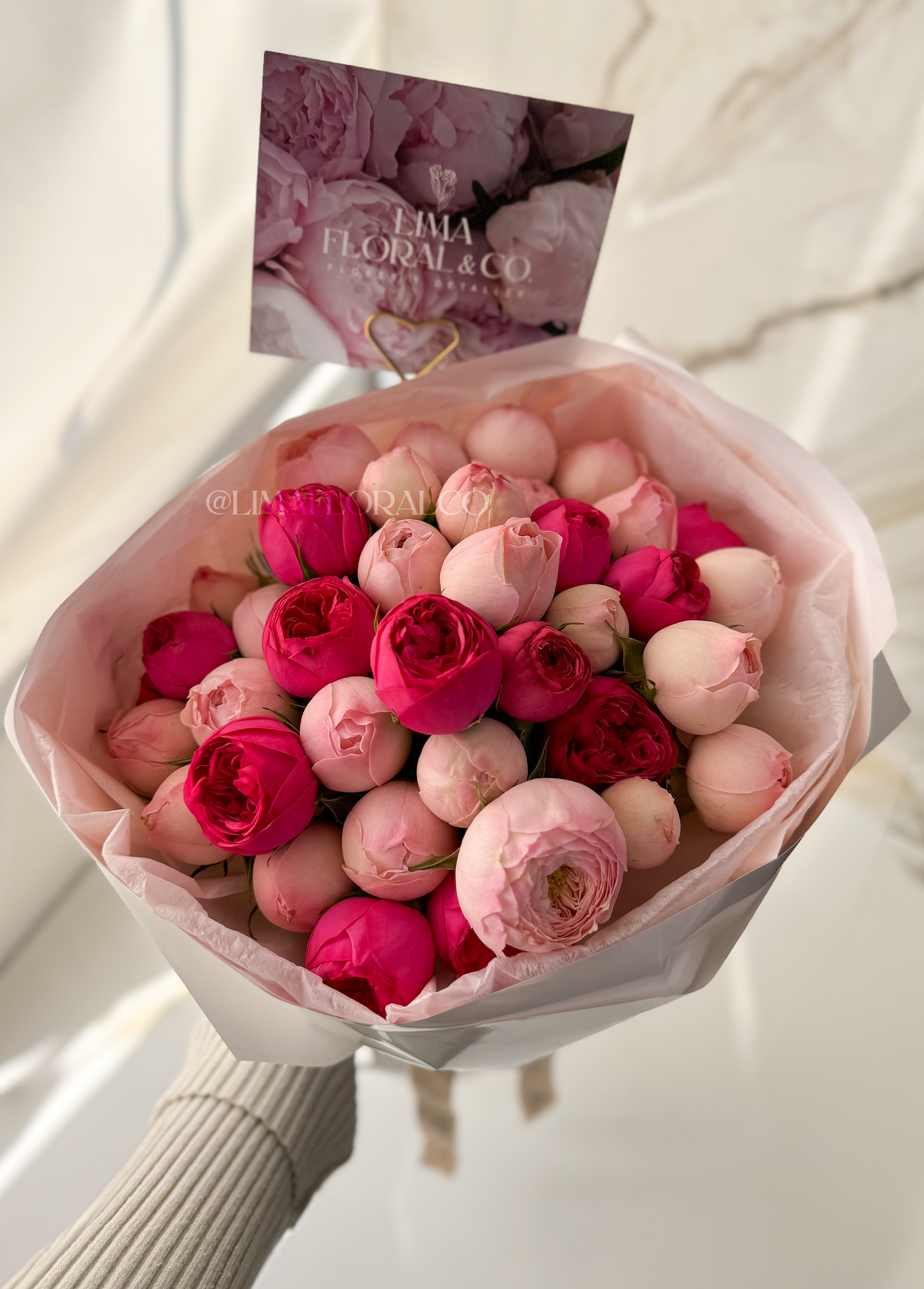 Ramo Buchón de Peonias - Gossip Girl