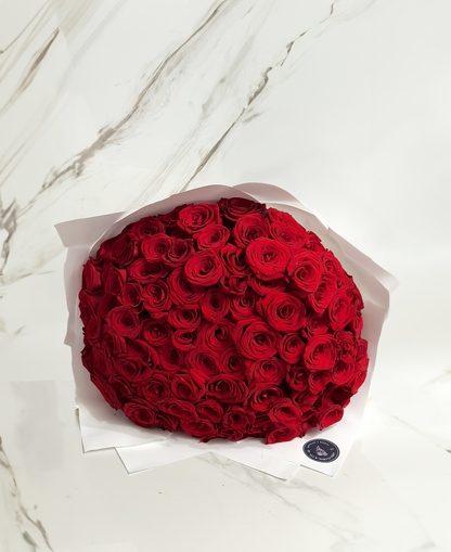 Ramo Extra Grande de 100 Rosas