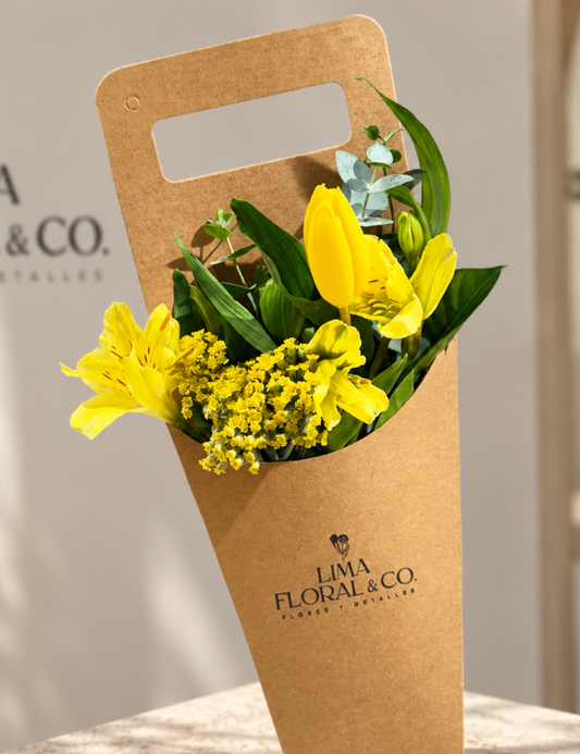 Cono Tulip Amarillo