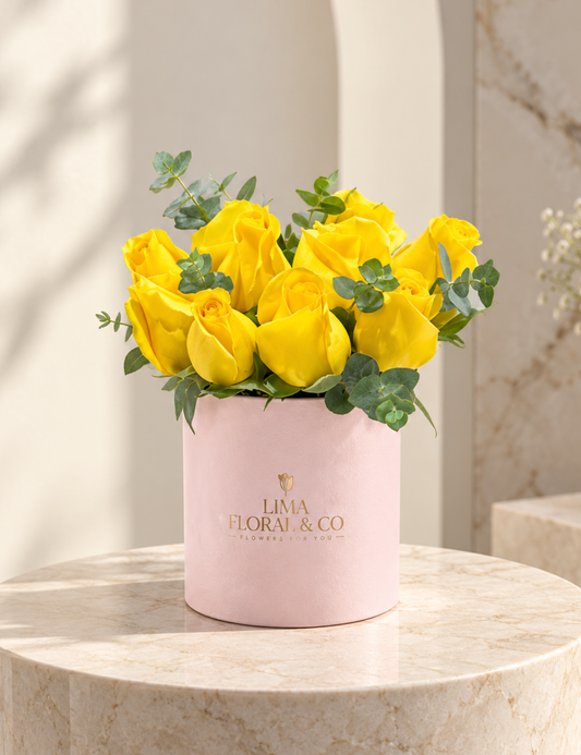 Box Mini - Rosas Amarillas