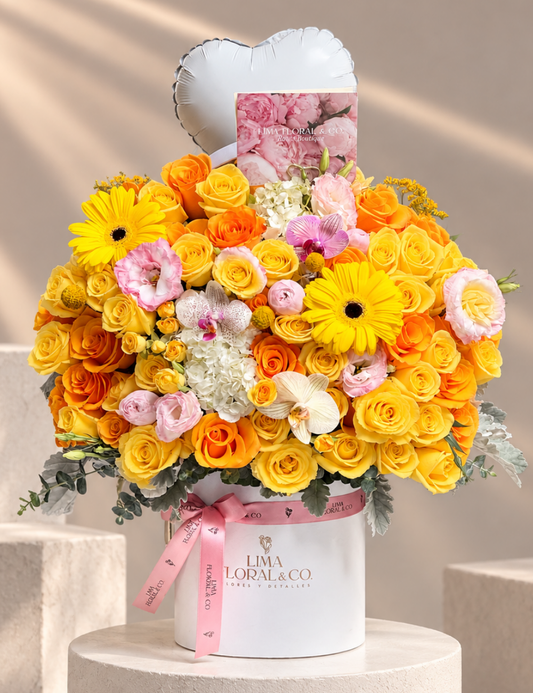 Box Golden Bloom - Flores Amarillas