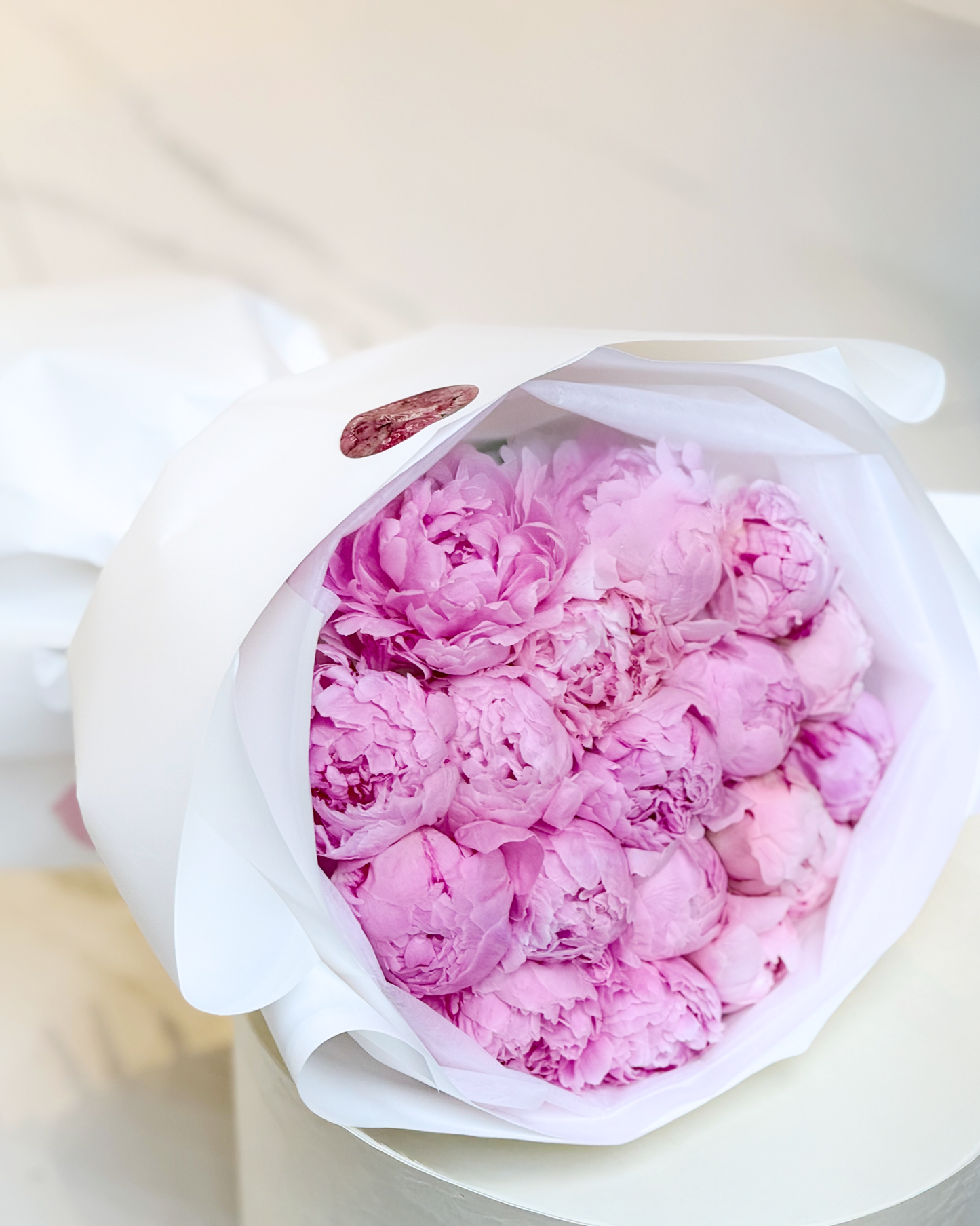 14 Peonias - San Valentín