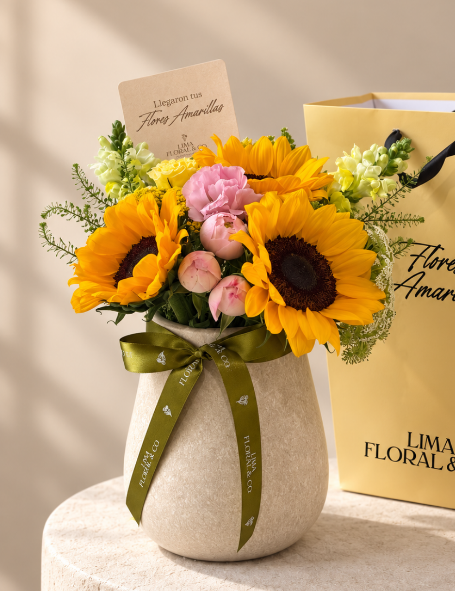 Arreglo Almendra - Girasoles