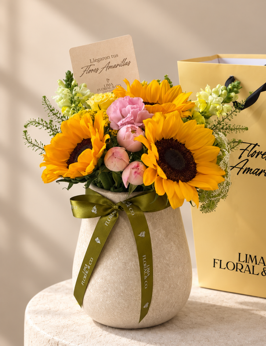 Arreglo Almendra - Girasoles
