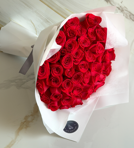 50 rosas - San Valentín