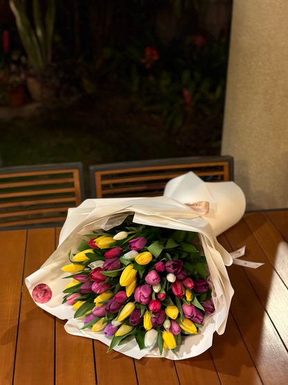 Ramo Extra Grande 60 Tulipanes
