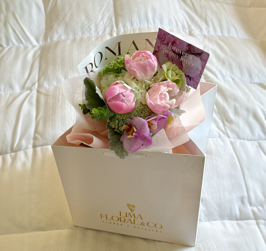 Ramo Peony 3 Peonias Frescas