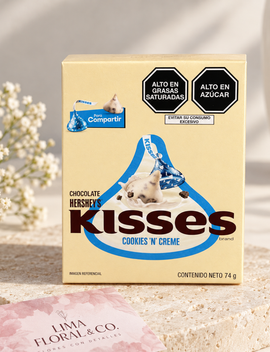 Chocolate HERSHEY'S Kisses Cookies and Cream