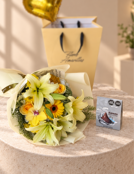 Pack regalo 2 - Flores Amarillas