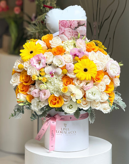 Box Golden Bloom - Flores Amarillas