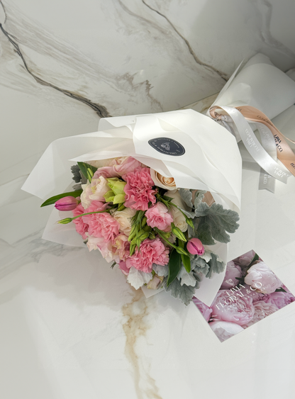 Ramo Lisianthus: Premium - Tulipanes