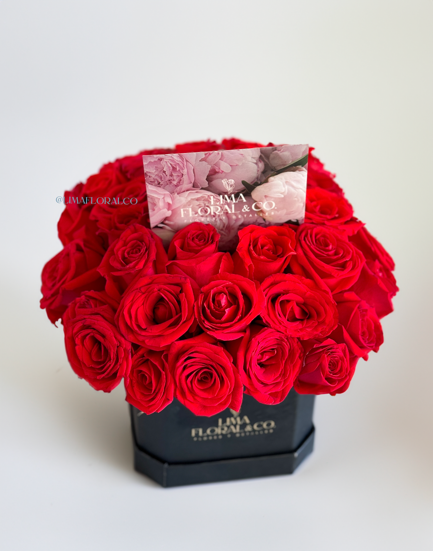 Mini Luxury Box 40 Rosas