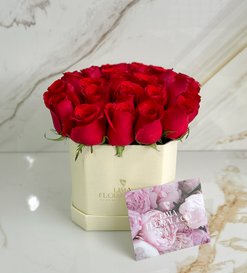 Box Puro Amor: 18 a 20 rosas frescas