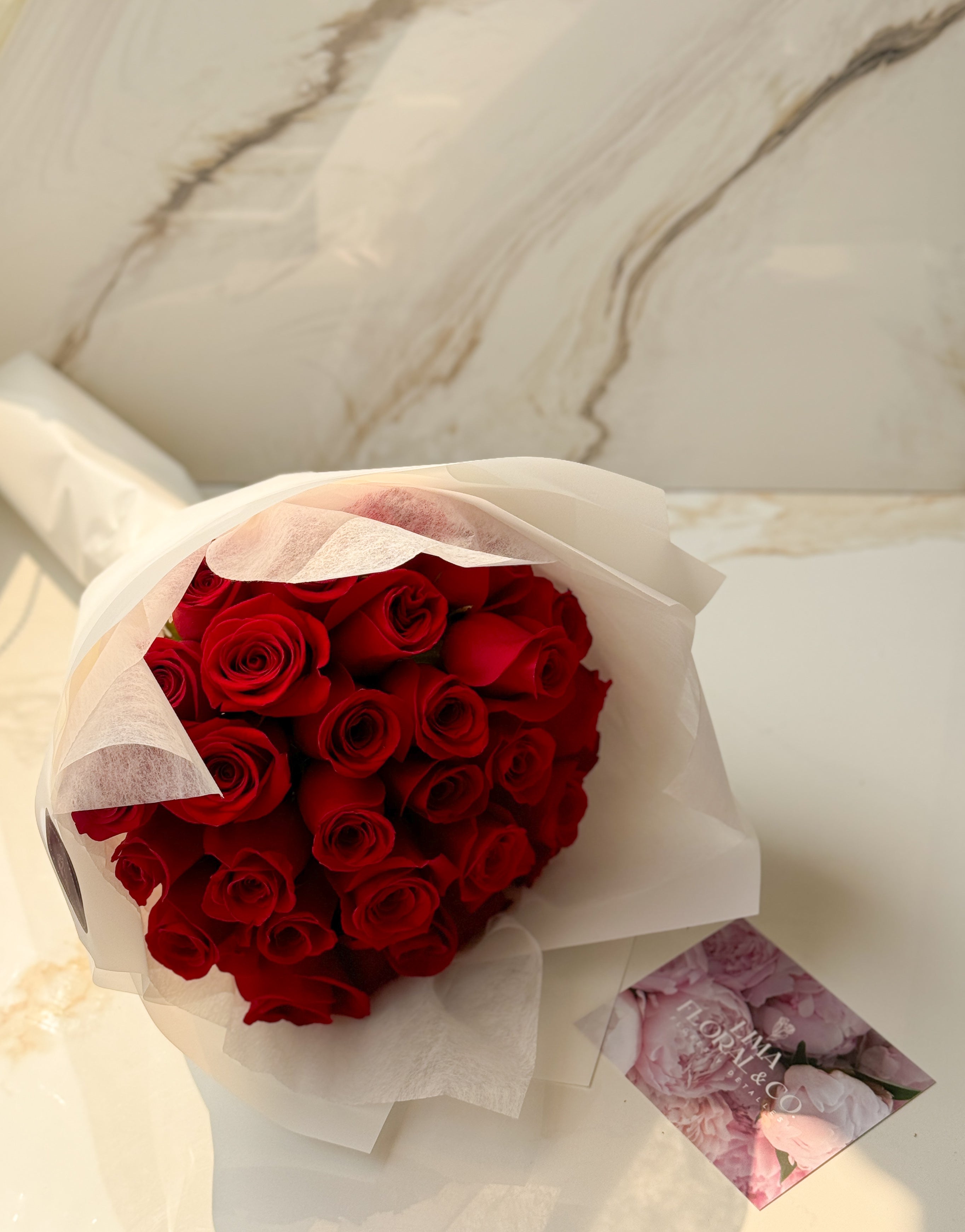 Ramo 30 Rosas Rojas – Lima Floral & Co.