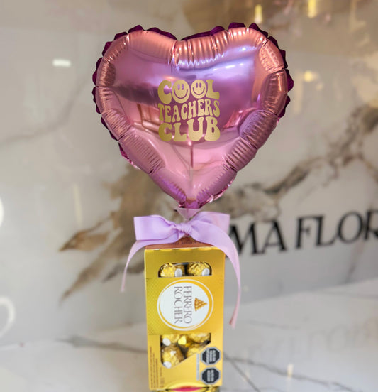 Pack Ferrero Rocher & Globo Personalizado