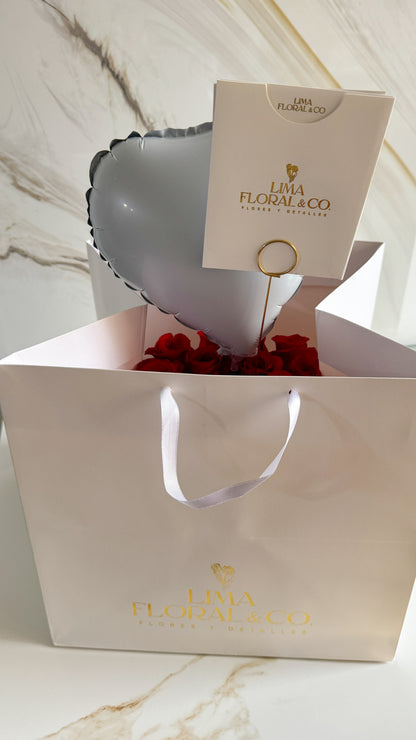 Box Puro Amor: 18 a 20 rosas frescas