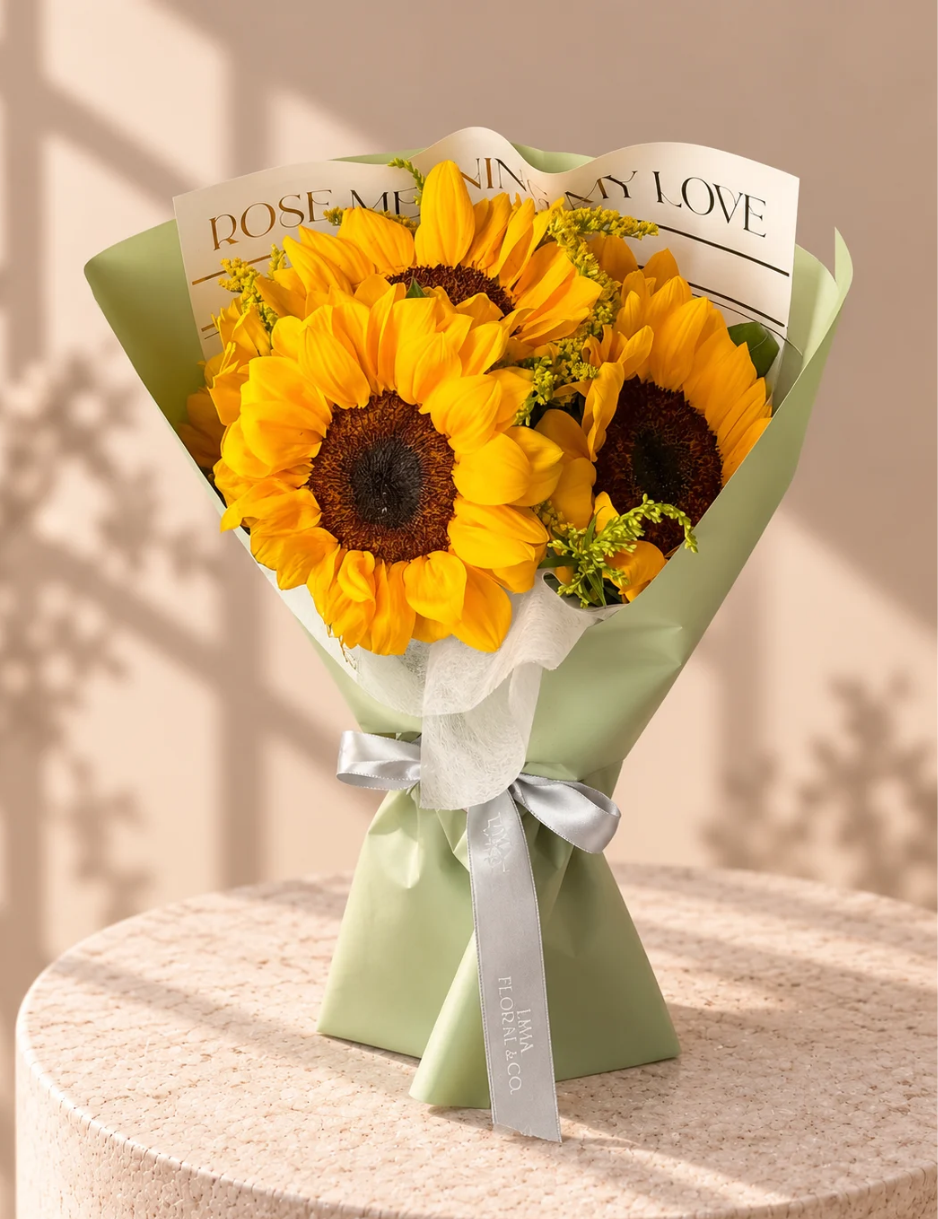 Ramo Sol 6 Girasoles - Flores Amarillas