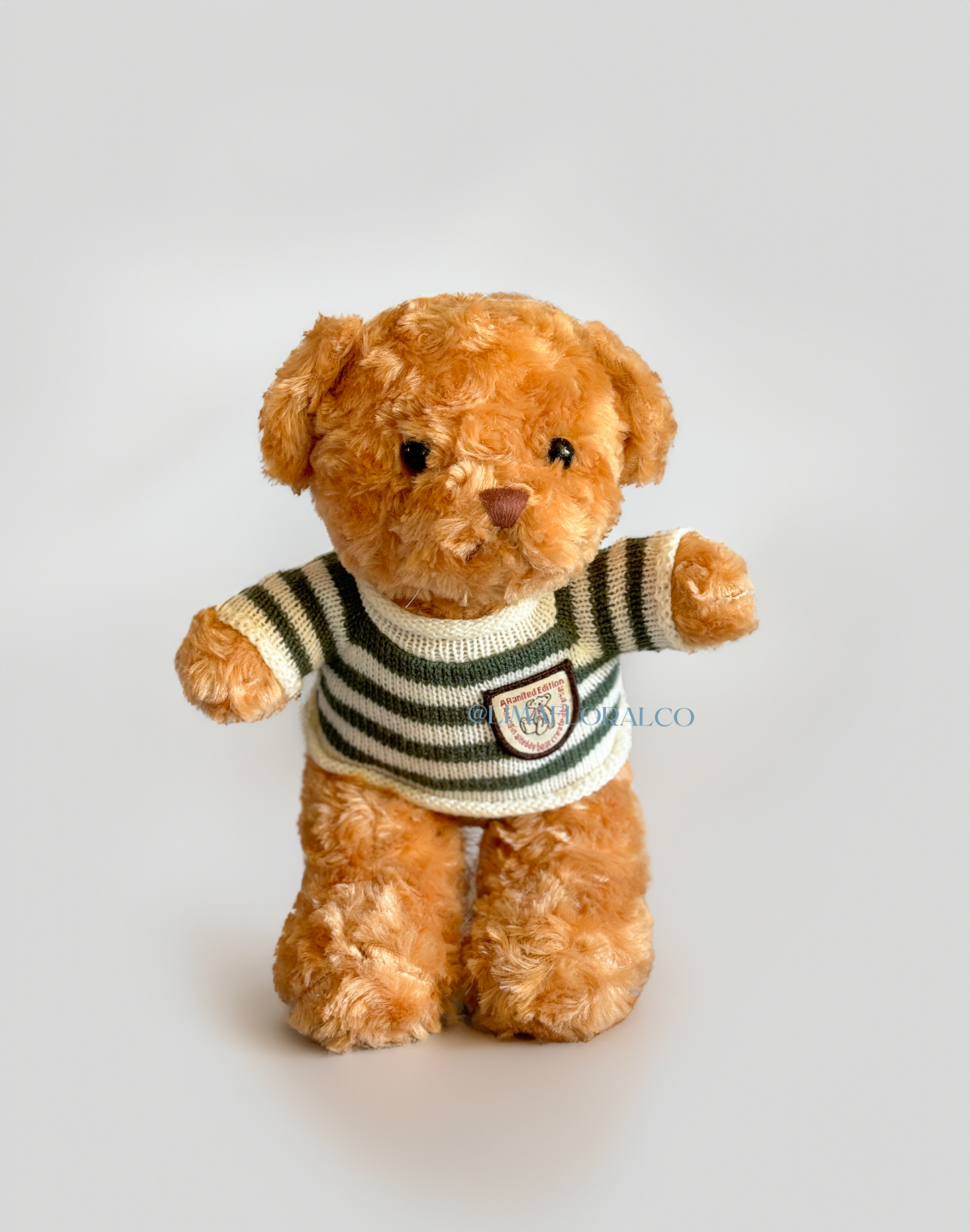 Mini Luxury Box 40 Rosas + Osito de Peluche Teddy