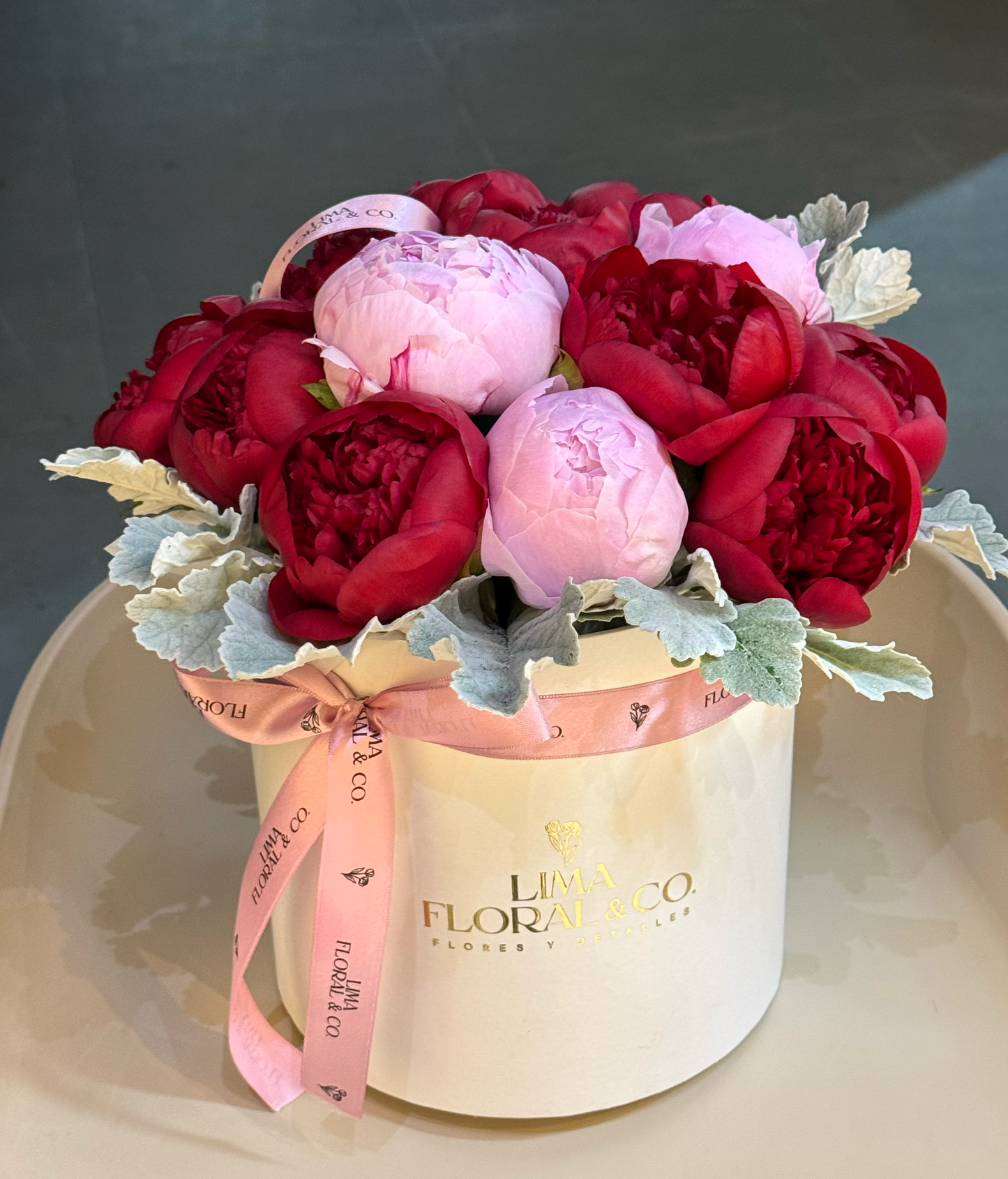Box Peonias - 12 peonias