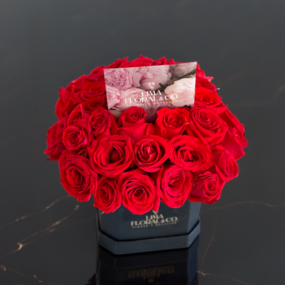Mini Luxury Box 40 Rosas