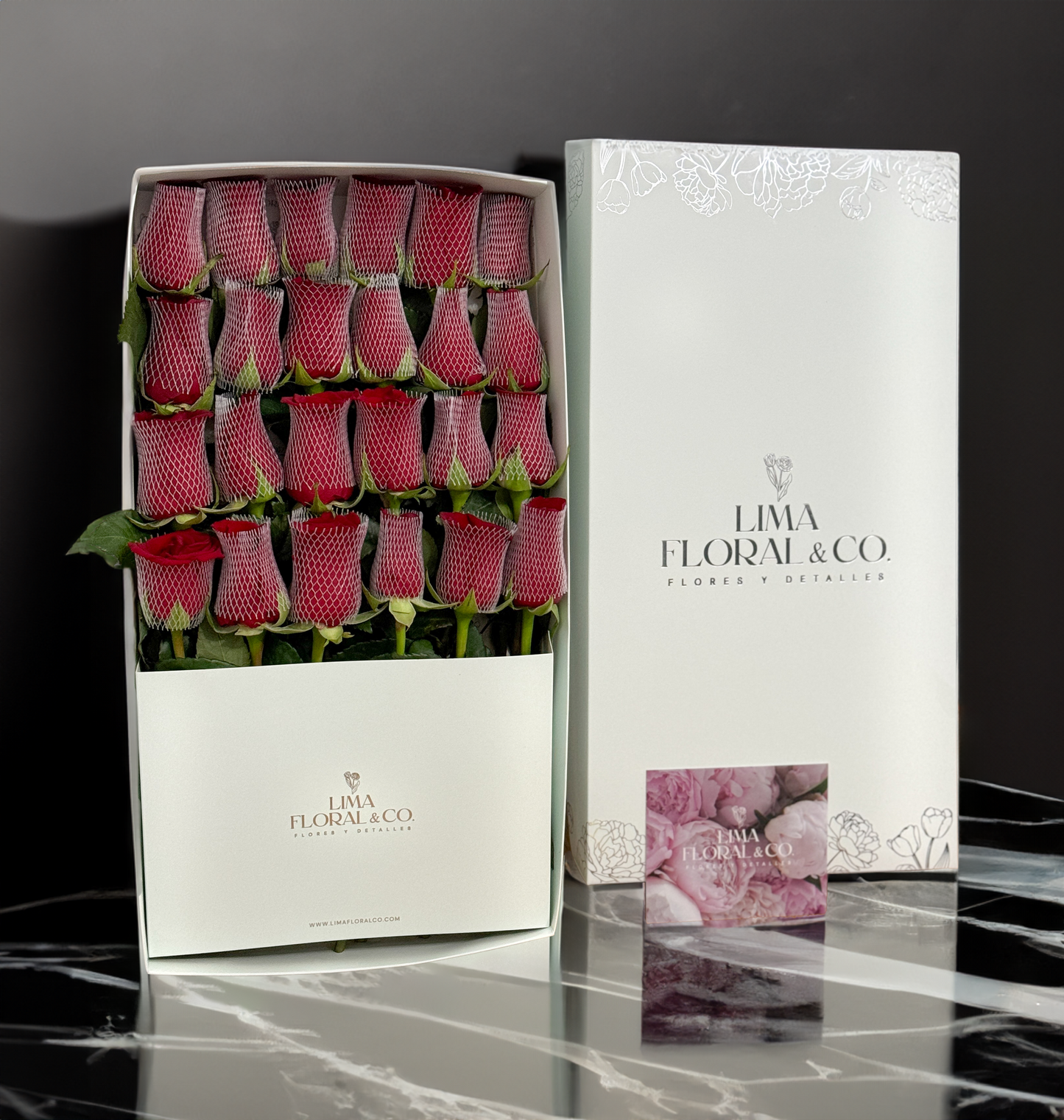 Caja 24 Rosas