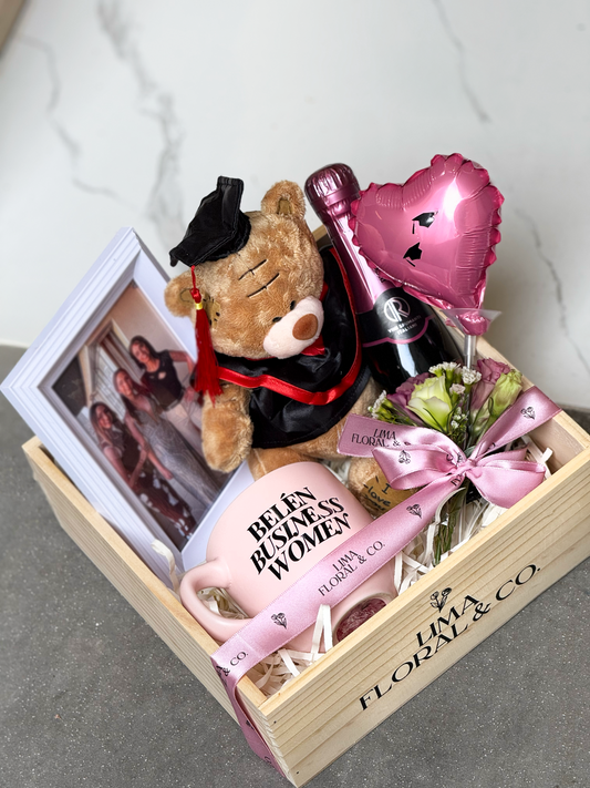 Gift Box Congrats: Graduación Pack de Regalo Graduada