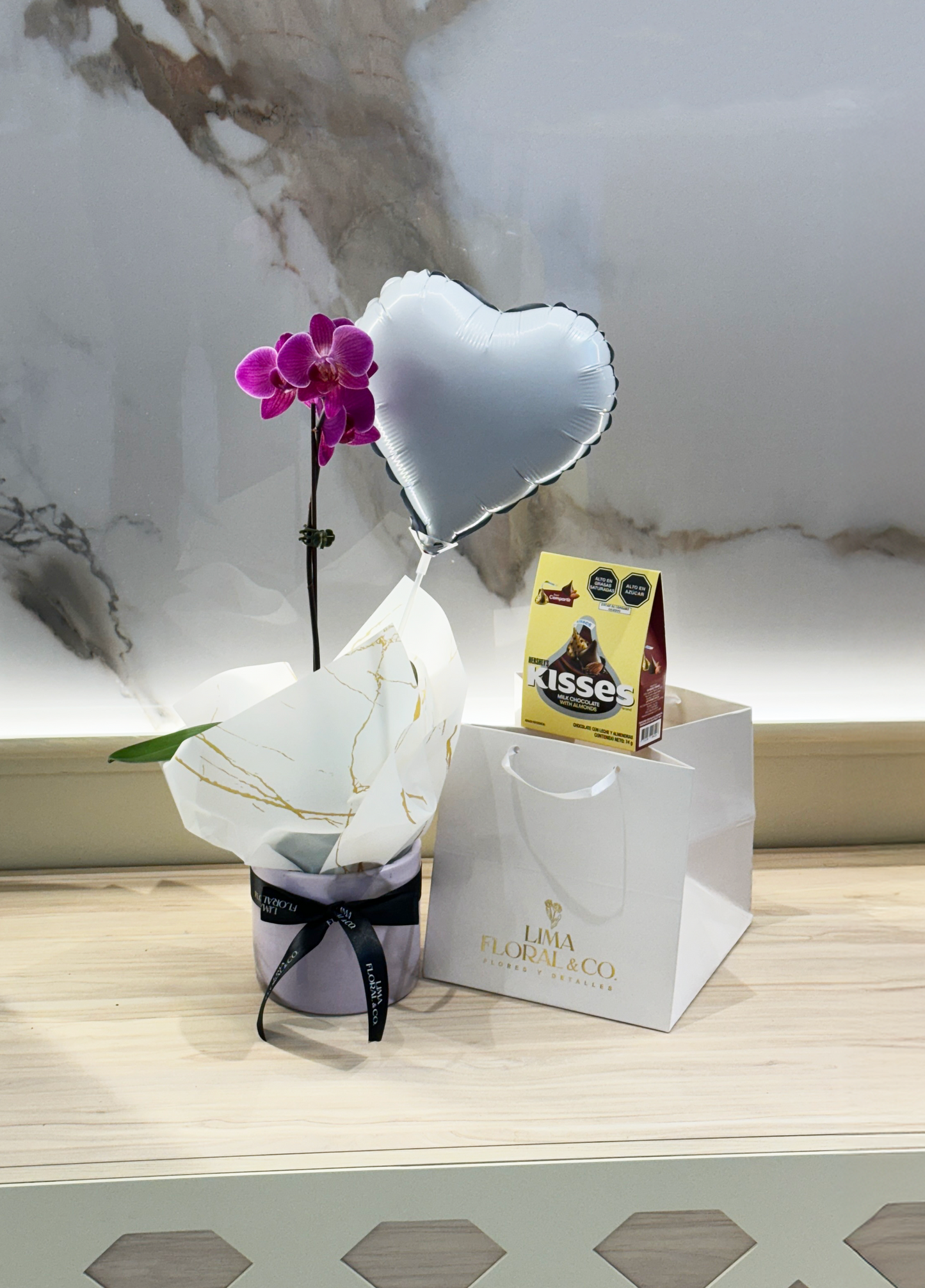 Orquídea Mini & Kisses
