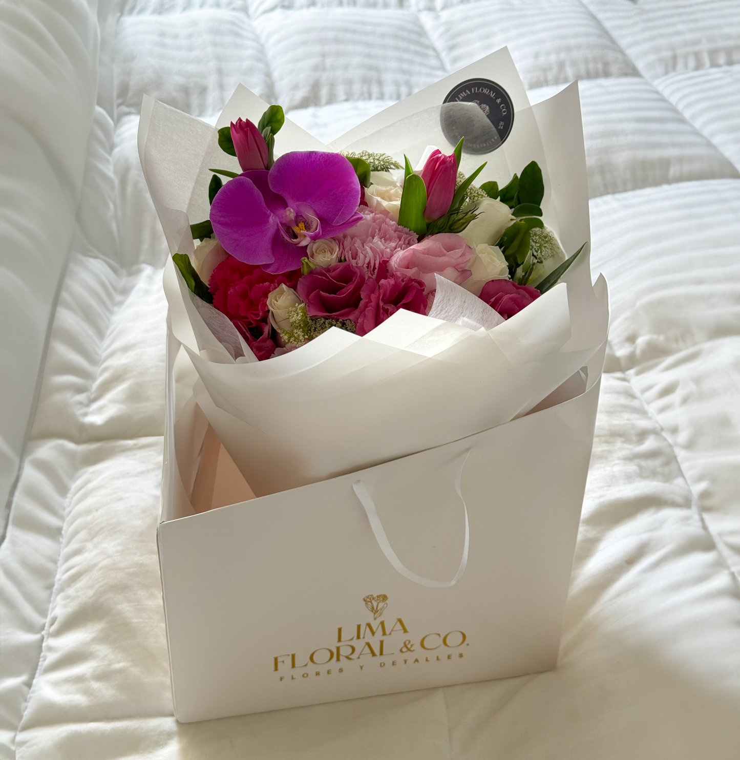 Ramo Lisianthus: Premium - Tulipanes
