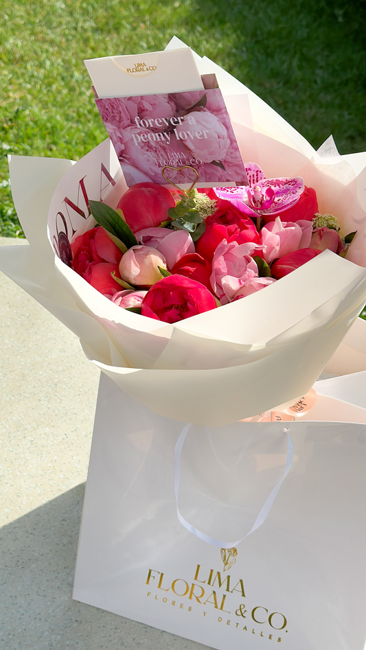 Ramo XL Peony 18 Peonias